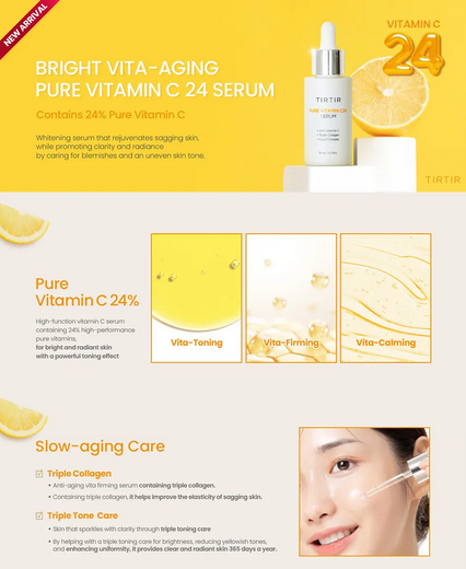 TIRTIR Pure Vitamin C24 Serum 30ml