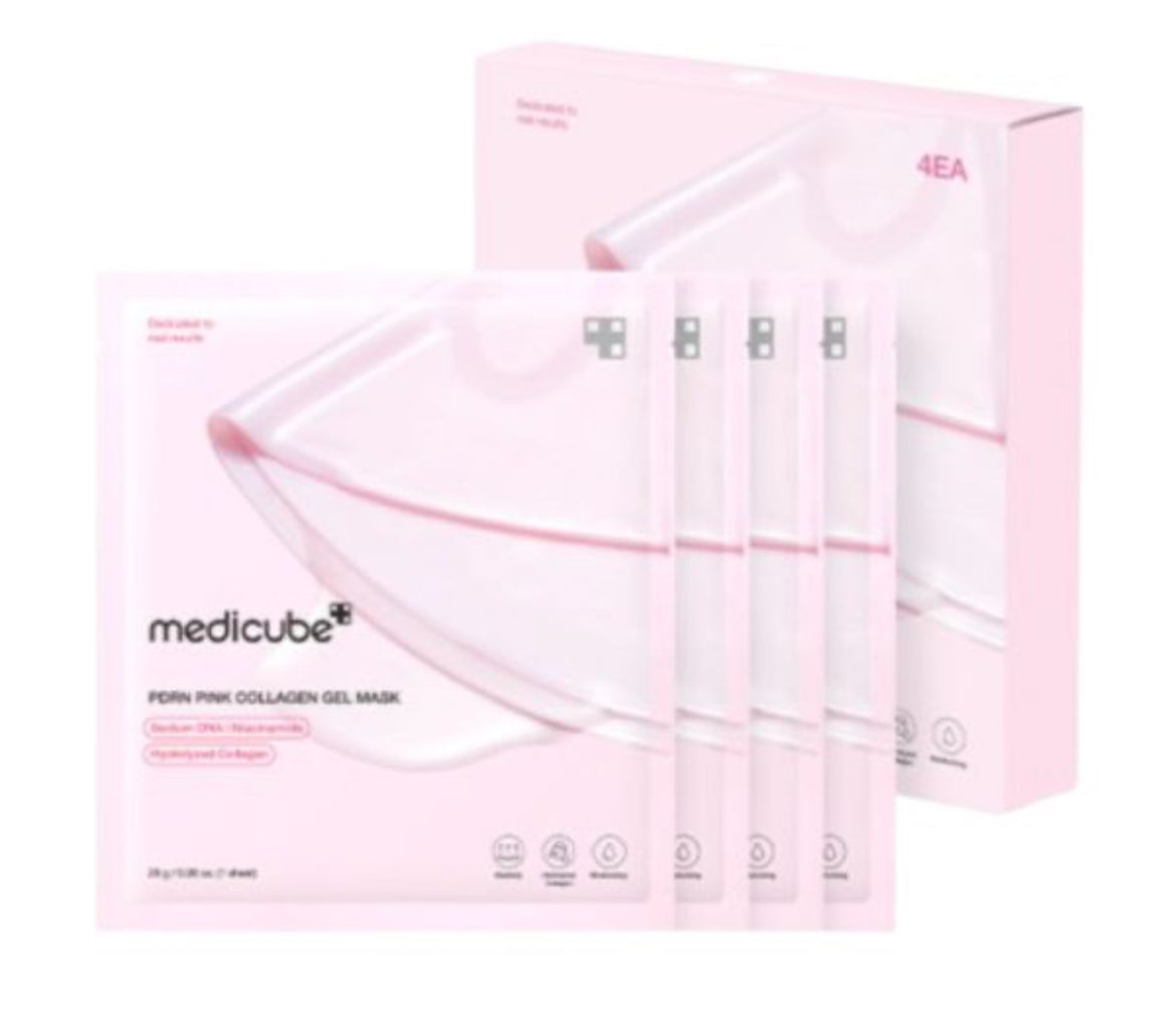 medicube PDRN Pink Collagen Gel Mask set (4pzas)