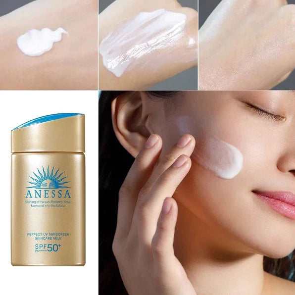 Shiseido Anessa Perfect UV Sunscreen Skincare Milk NA SET SPF 50+ PA++++ - 60ml