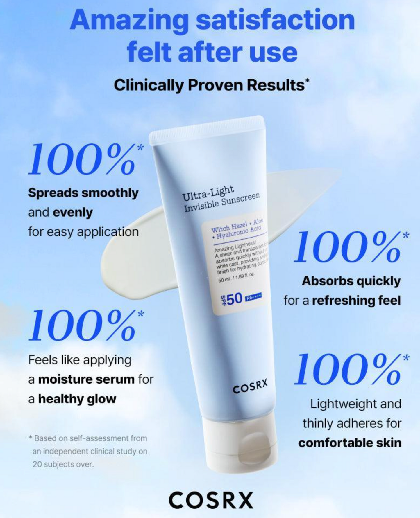 COSRX Ultra Light Invisible Sunscreen