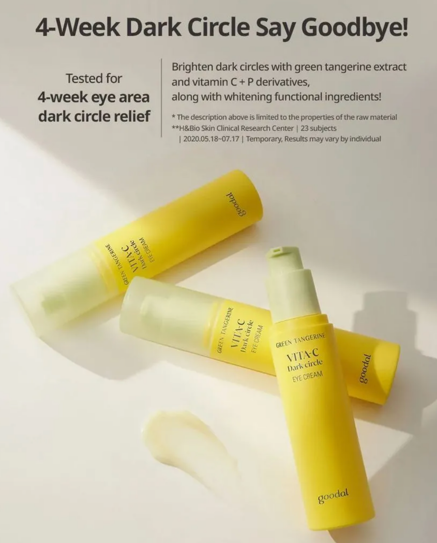 Goodal Green Tangerine Vita C Dark Circle Eye Cream