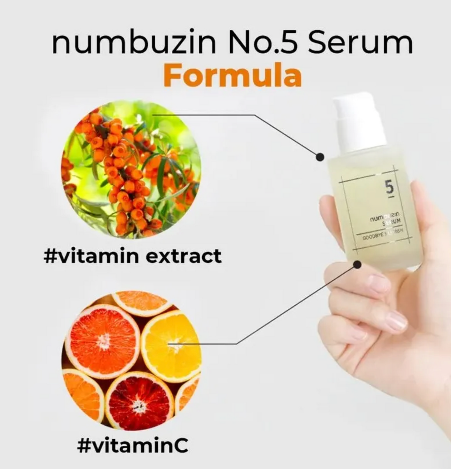 numbuzin No.5 Goodbye Blemish Serum 50ml