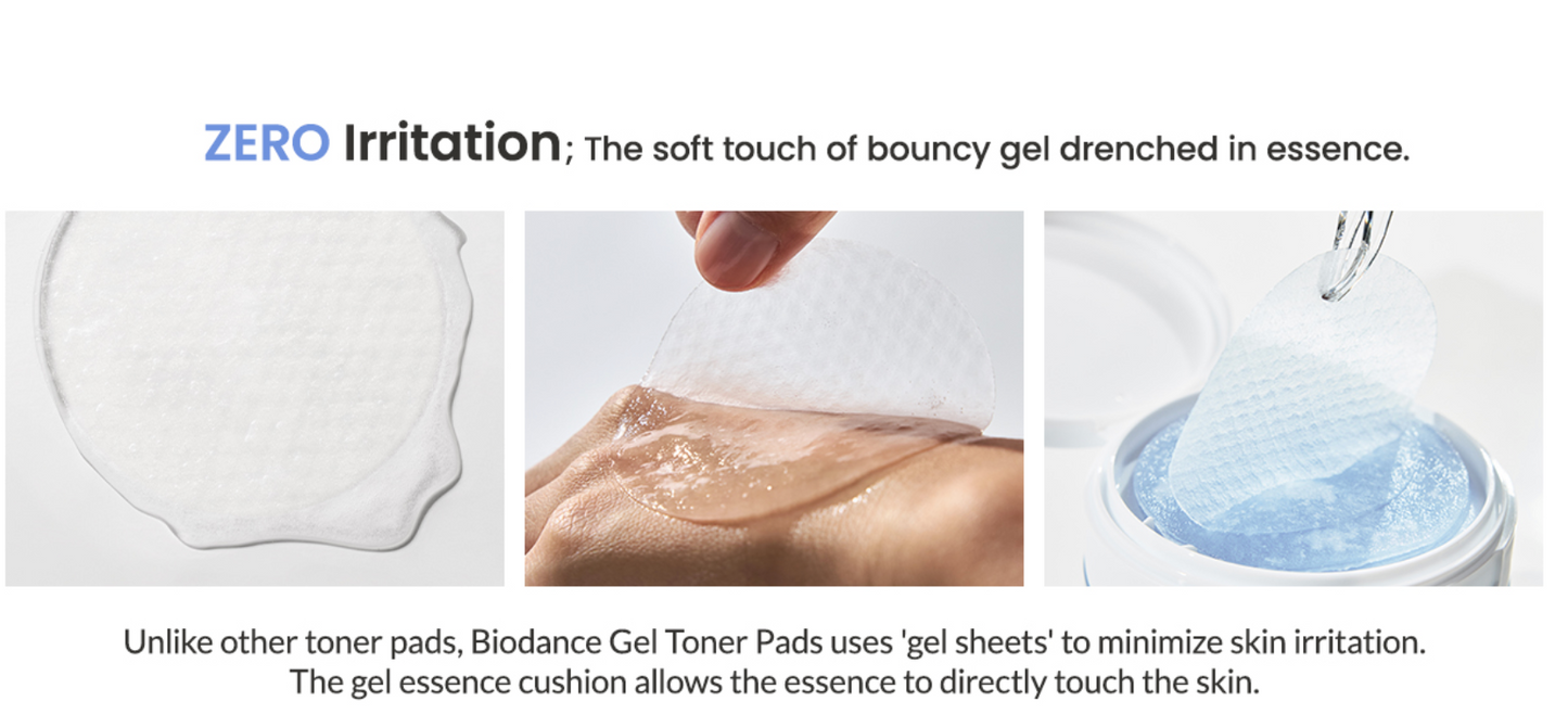BIODANCE Cera-nol Gel Toner Pads 60Pads