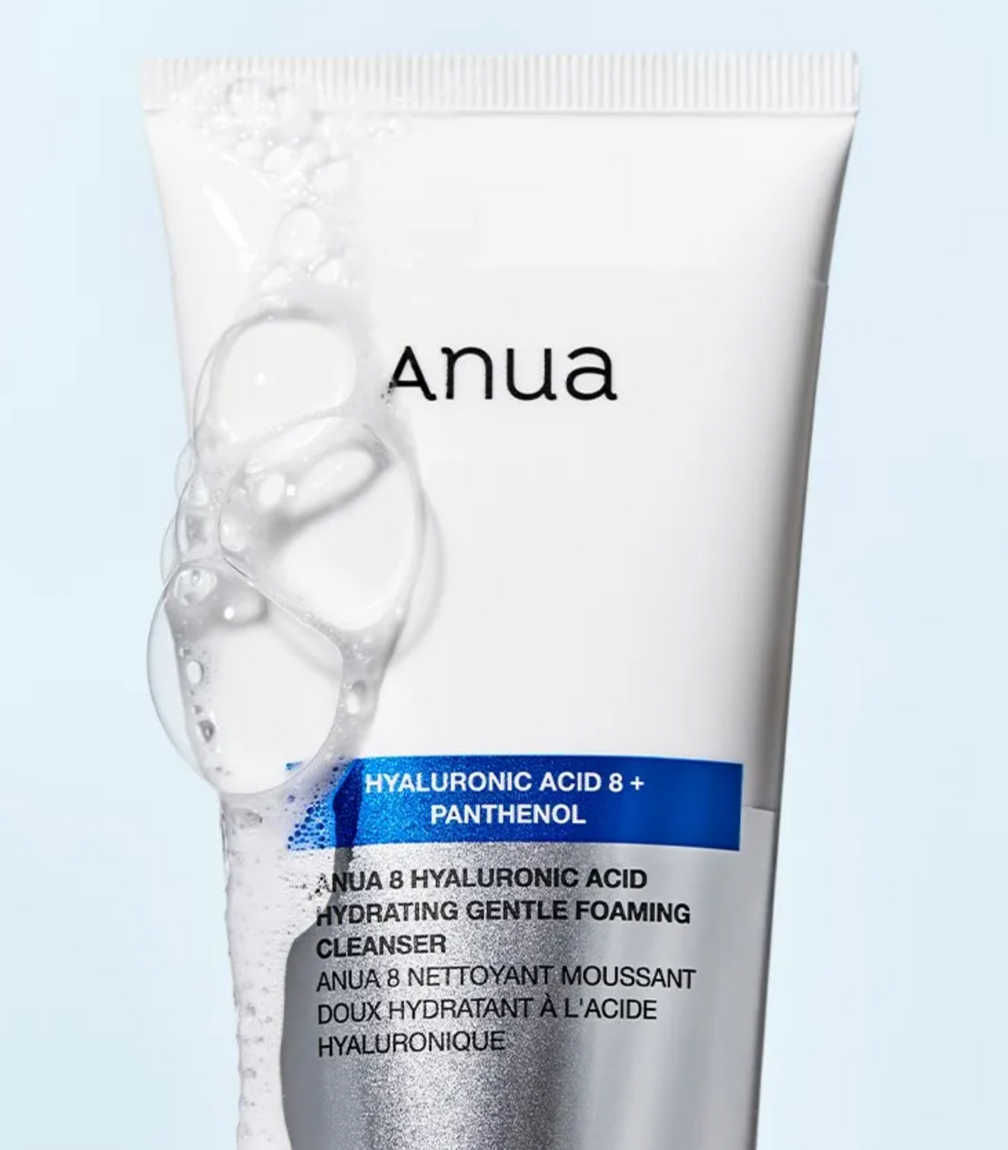 Anua 8 Hyaluronic Acid Hydrating Gentle Foaming Cleanser