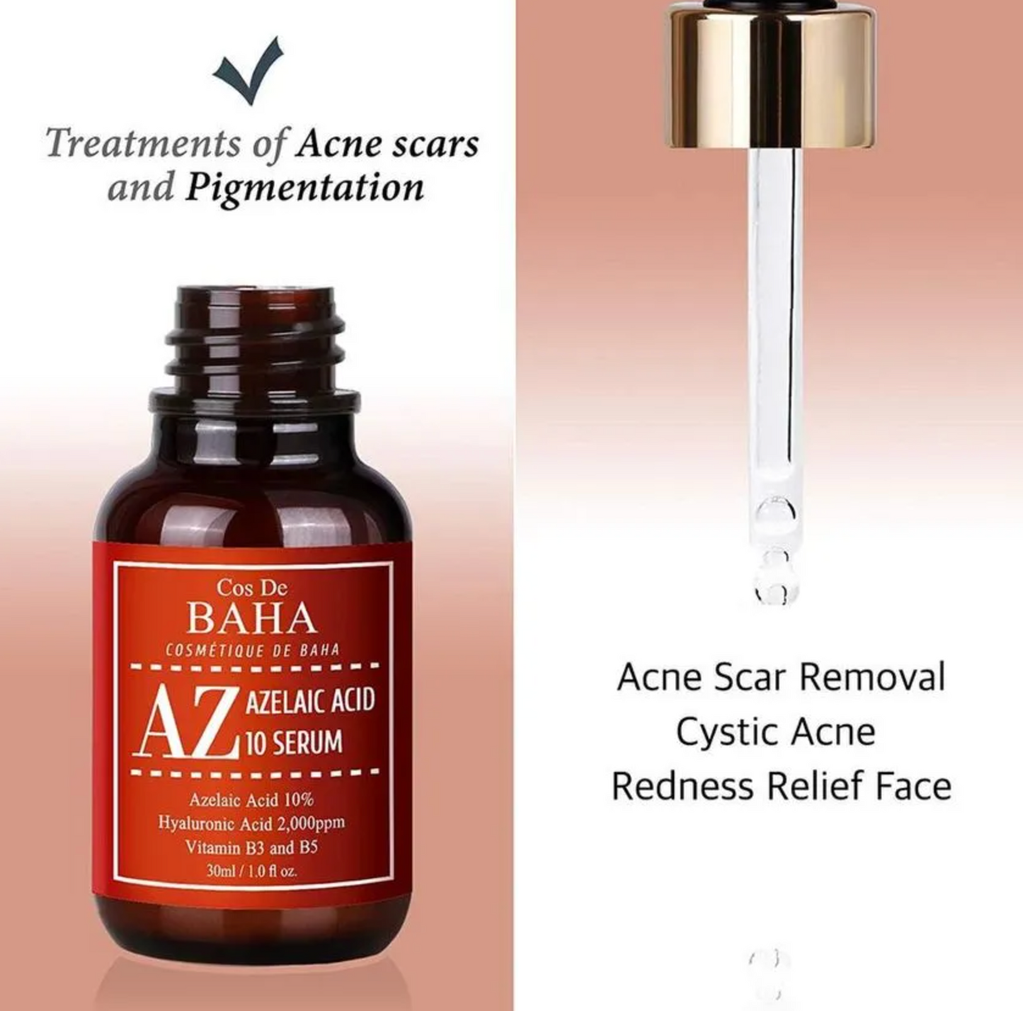 Cos De BAHA - AZ Azelaic Acid 10 Serum 30ml