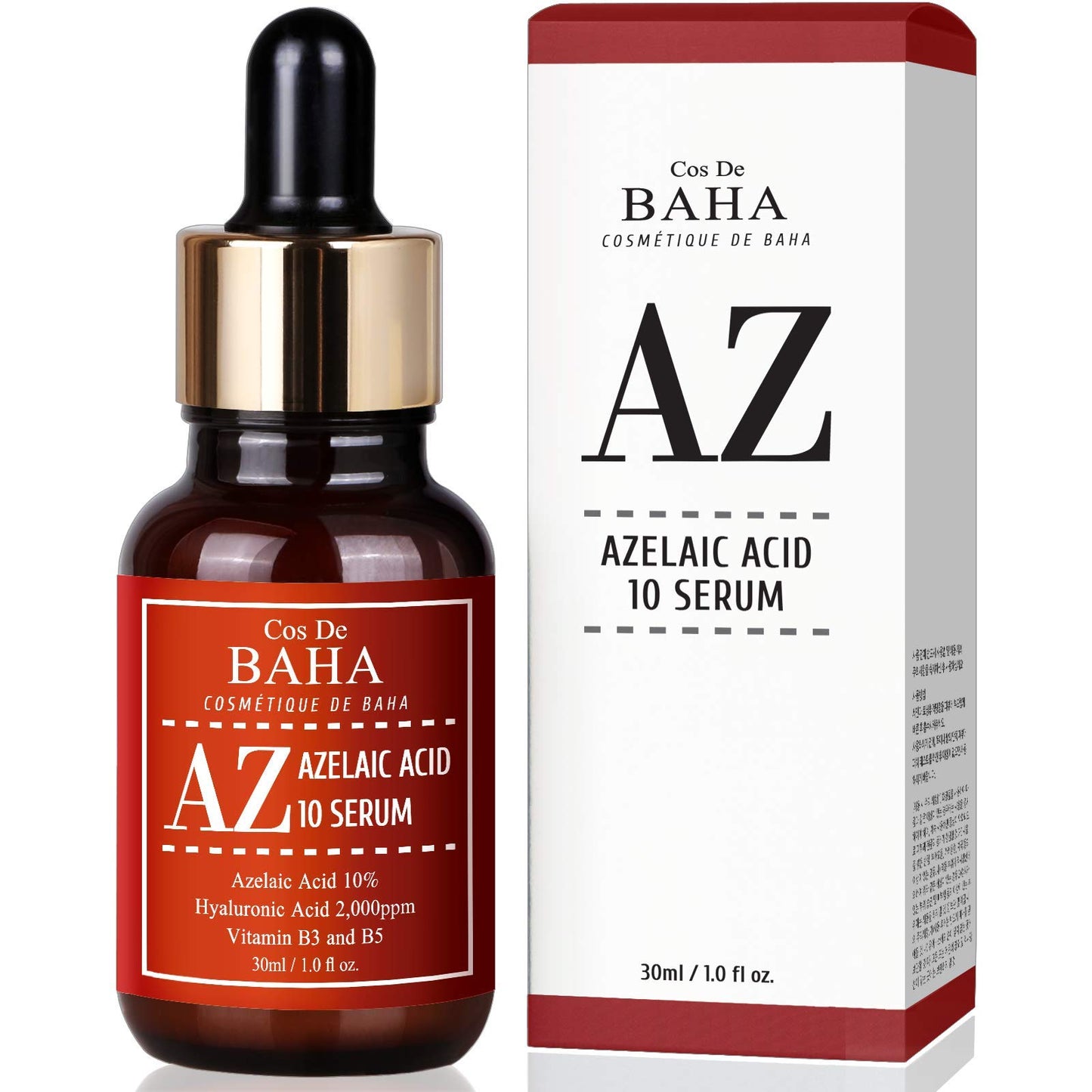 Cos De BAHA - AZ Azelaic Acid 10 Serum 30ml