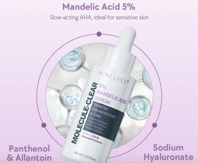 NINELESS Molecule-Clear 5% Mandelic Acid Serum 30ml