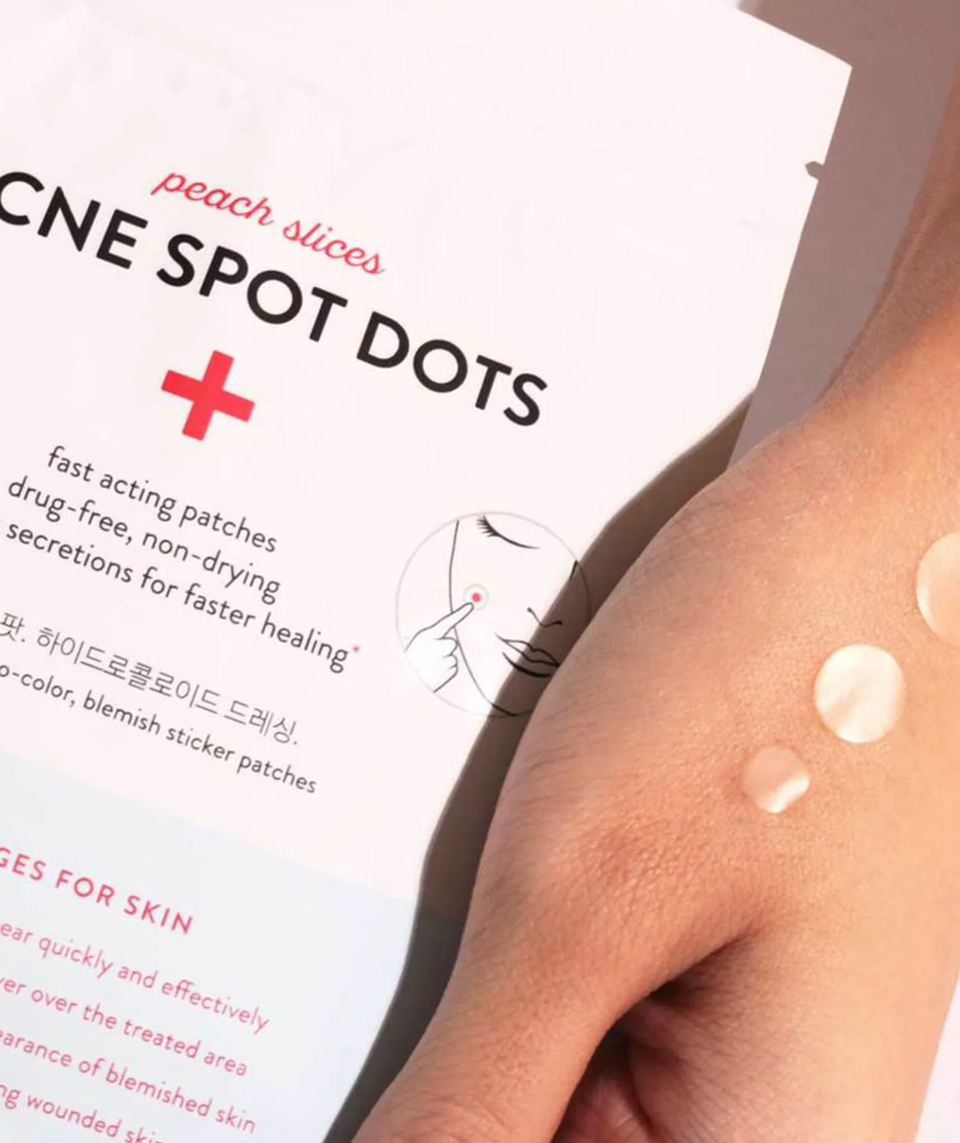 PEACH SLICES Acne Spot Dots 30 pzas