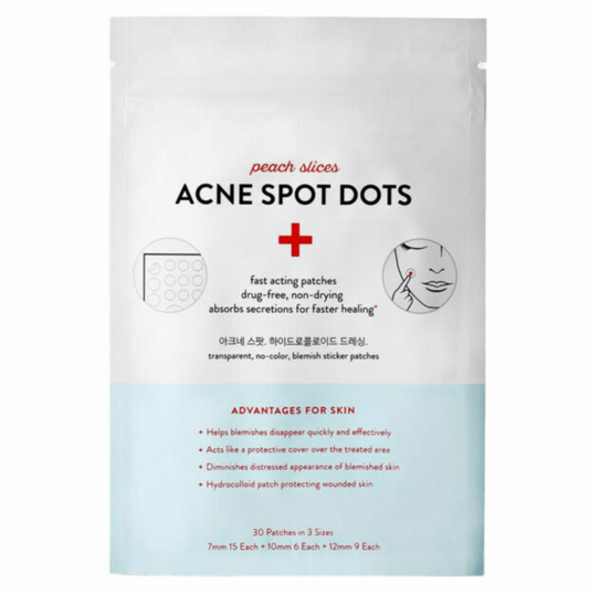 PEACH SLICES Acne Spot Dots 30 pzas
