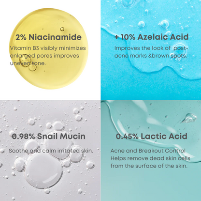 NINELESS - A-Control 10% Azelaic Acid Serum