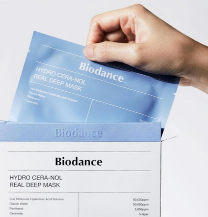 Biodance Hydro Cera-nol Real Deep Mask 4pzas