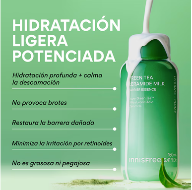 innisfree Green Tea Ceramide Milk Barrier Essence 160ml