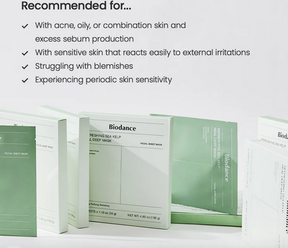 Biodance Refreshing Sea Kelp Real Deep Mask