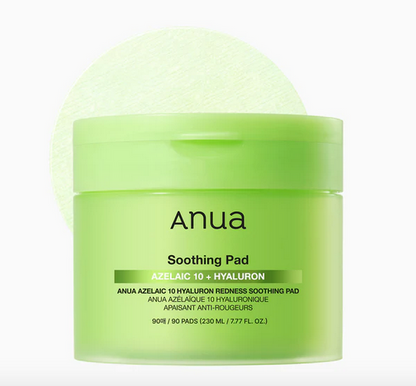 Anua Azelaic 10 Hyaluron Redness Soothing Pad (90 pads)