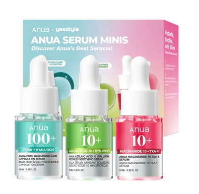 Anua Set de Mini Sérum (3 piezas)