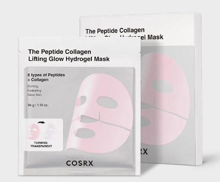 COSRX The Peptide Collagen Lifting Glow Hydrogel Mask 3 sheets