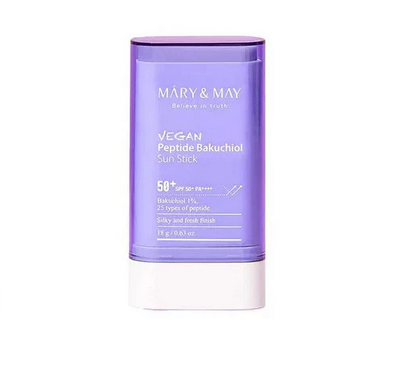 Mary&May Vegan Peptide Bakuchiol Sun Stick 50+