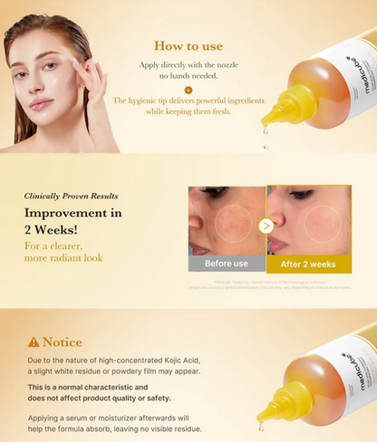 Medicube Kojic Acid Turmeric Resurfacing Toner 250ML