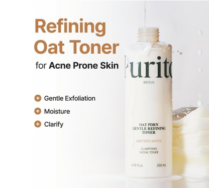 Purito Oat PDRN Gentle Refining Toner 200ml