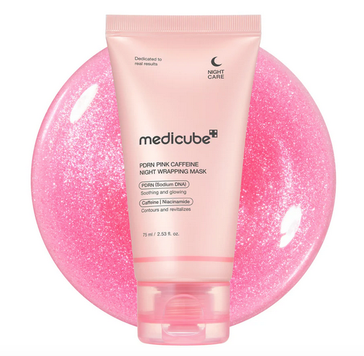 Medicube PDRN Pink Caffeine Night Wrapping Mask (75ml)