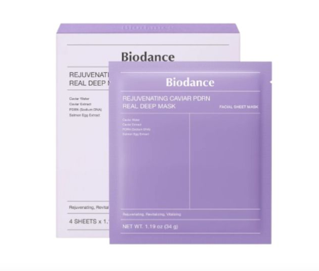 Biodance REJUVENATING CAVIAR PDRN REAL DEEP MASK 4EA  (set)