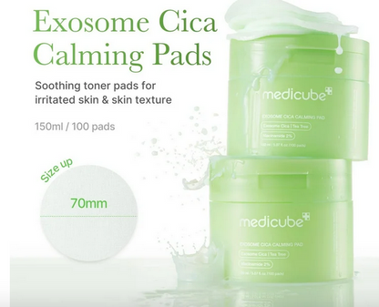 Medicube EXOSOME CICA PAD 100pzs