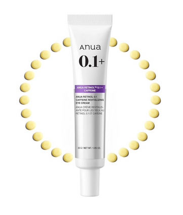 Anua Retinol 0.1 Caffeine Revitalizing Eye Cream