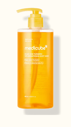Medicube KOJIC ACID TURMERIC VITA BRIGHTENING BODY WASH 400ml