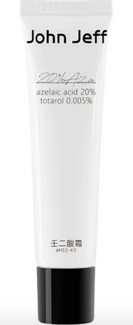 John Jeff 20% Azelaic Acid Cream - 2 tamaños