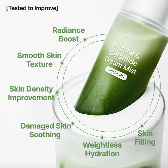By Wishtrend Matcha & Ceramide Cream Mist 100ml