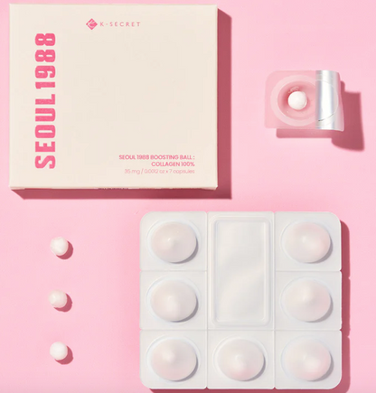 KSECRET SEOUL 1988 Boosting Ball : Collagen 100% (0.0012oz x 7 capsules)