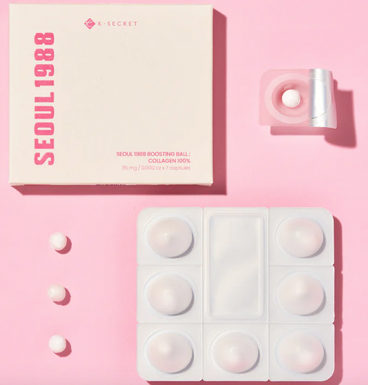 KSECRET SEOUL 1988 Boosting Ball : Collagen 100% (0.0012oz x 7 capsules)