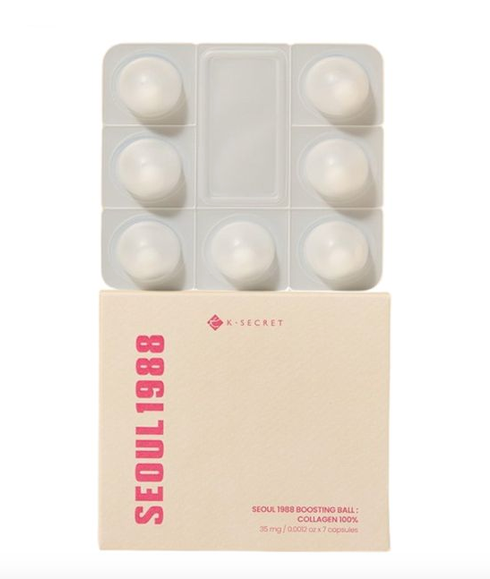 KSECRET SEOUL 1988 Boosting Ball : Collagen 100% (0.0012oz x 7 capsules)