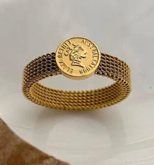 Anillo moneda