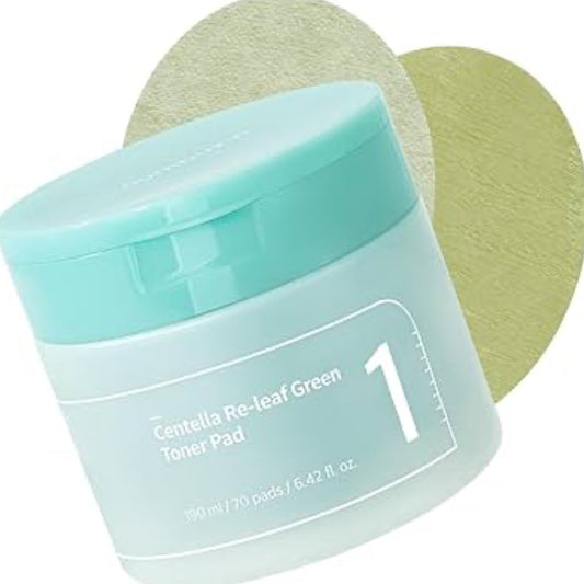 Numbuzin No.1 Centella Re-leaf Green Toner Pad 190ml (70pads)