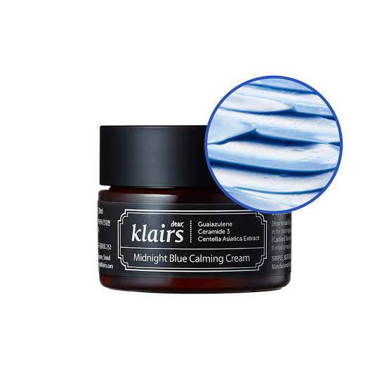 Dear klairs midnight blue calming cream