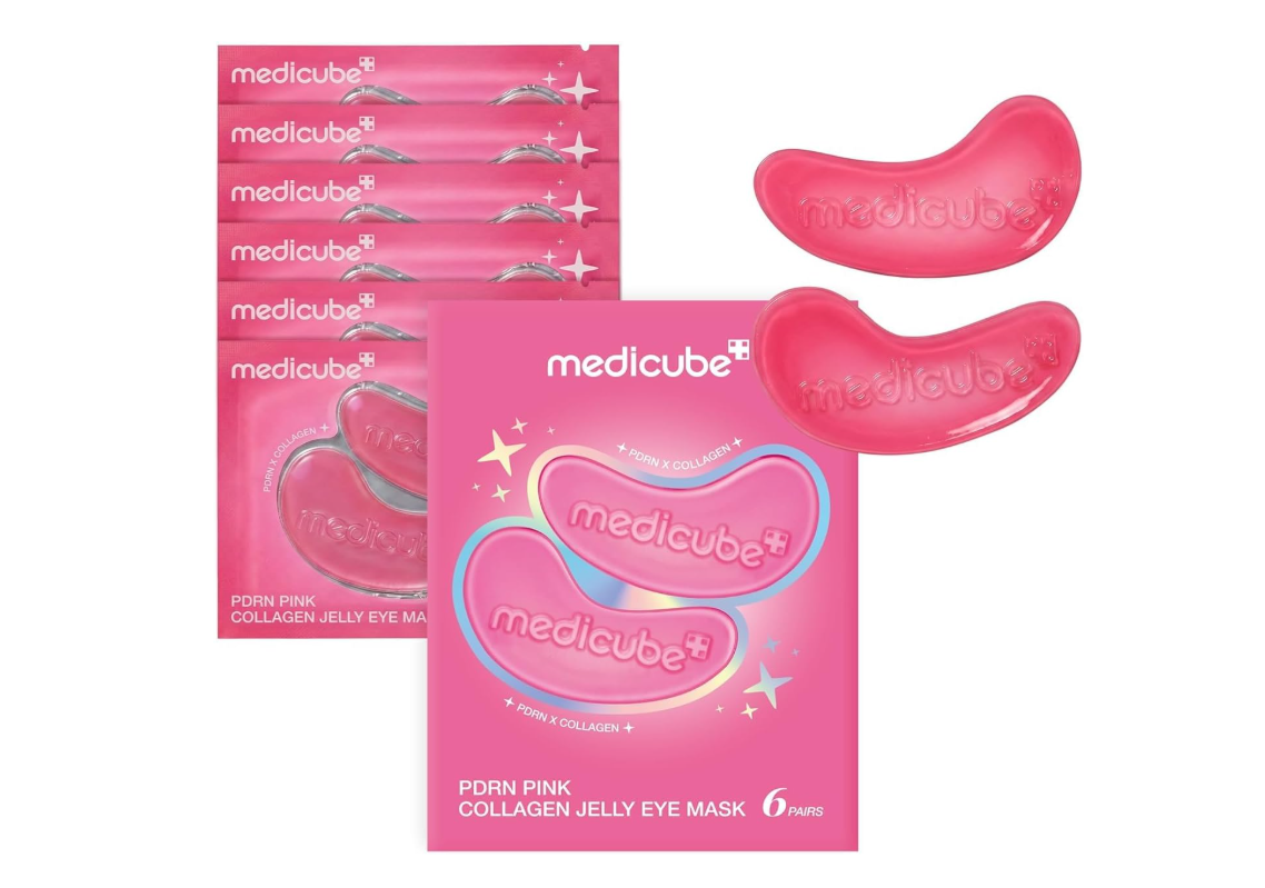 Medicube PDRN PINK COLLAGEN JELLY EYE MASK (6 POUCH)