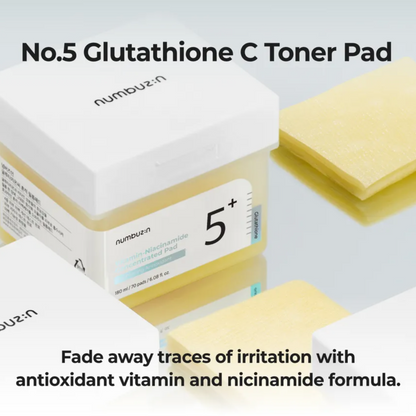 NUMBUZIN No. 5 Vitamin-Niacinamide Concentrated Toner Pad