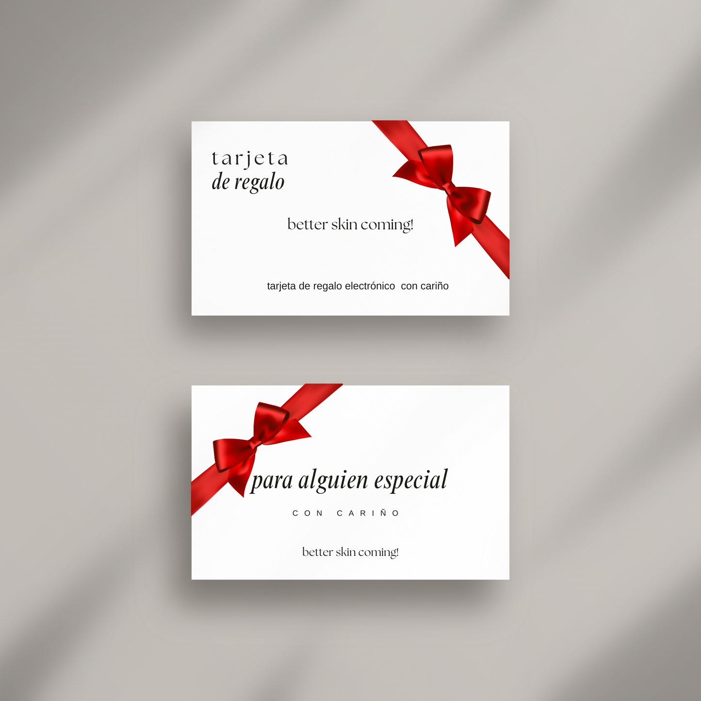 GIFT CARD - Tarjeta de regalo