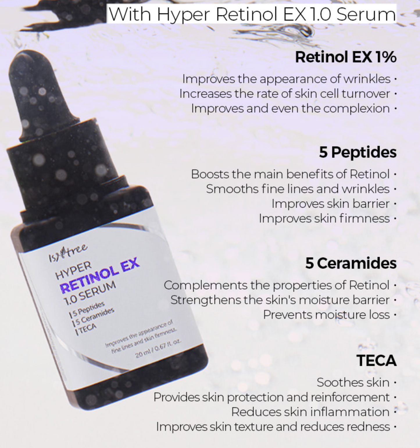 Isntree HYPER RETINOL EX1.0 SERUM 20ml