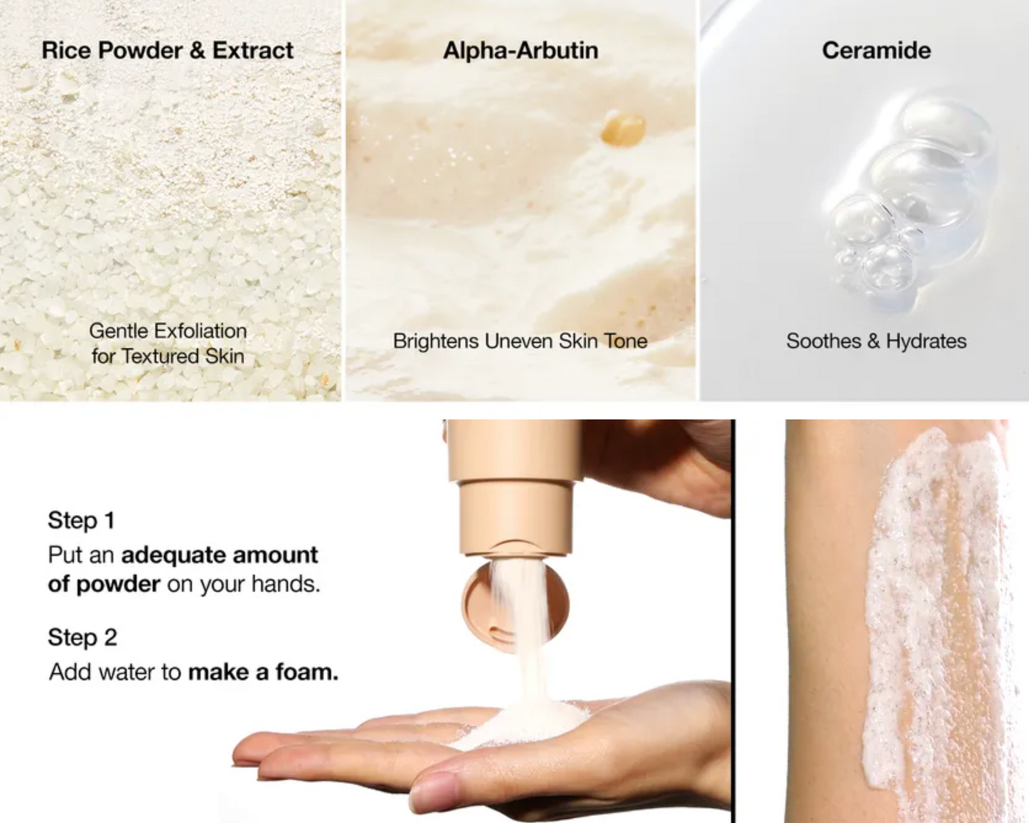 Anua - Rice Enzyme Brightening Cleansing Powder