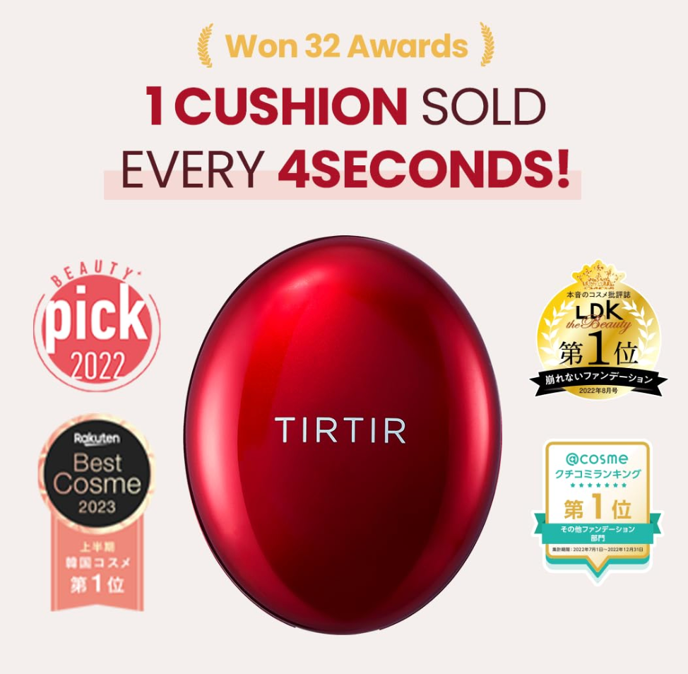 TIRTIR - Mask Fit Red Cushion SPF40 PA++ - 9 Tonos