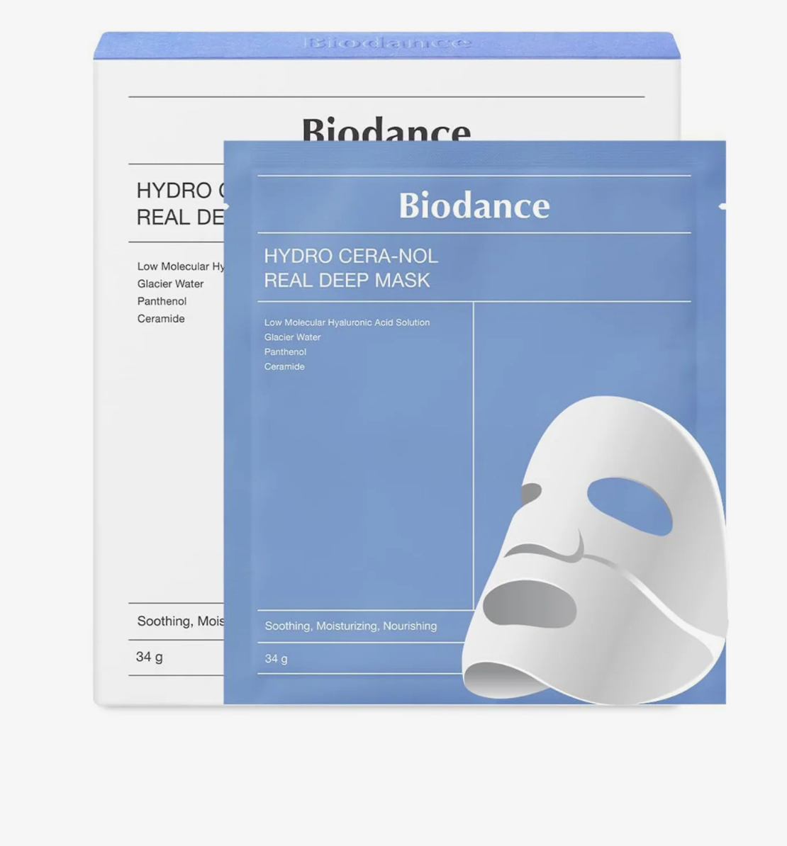 Biodance Hydro Cera-nol Real Deep Mask 4pzas