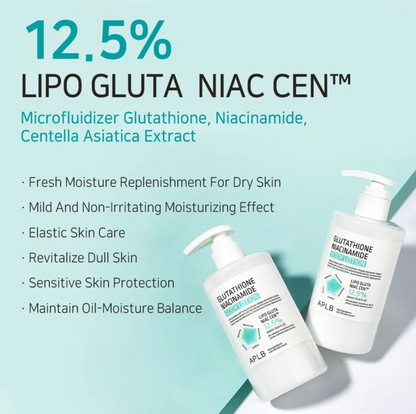 APLB Glutathione Niacinamide Body Lotion 300ml