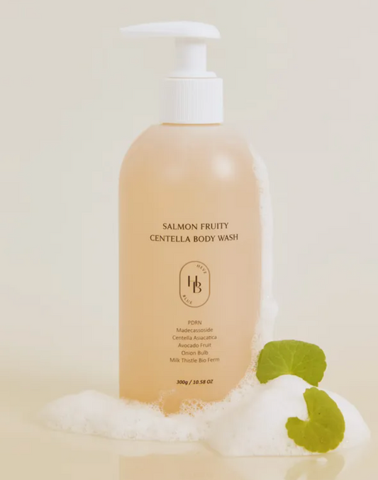 HEVEBLUE Salmon Fruity Centella Body Wash
