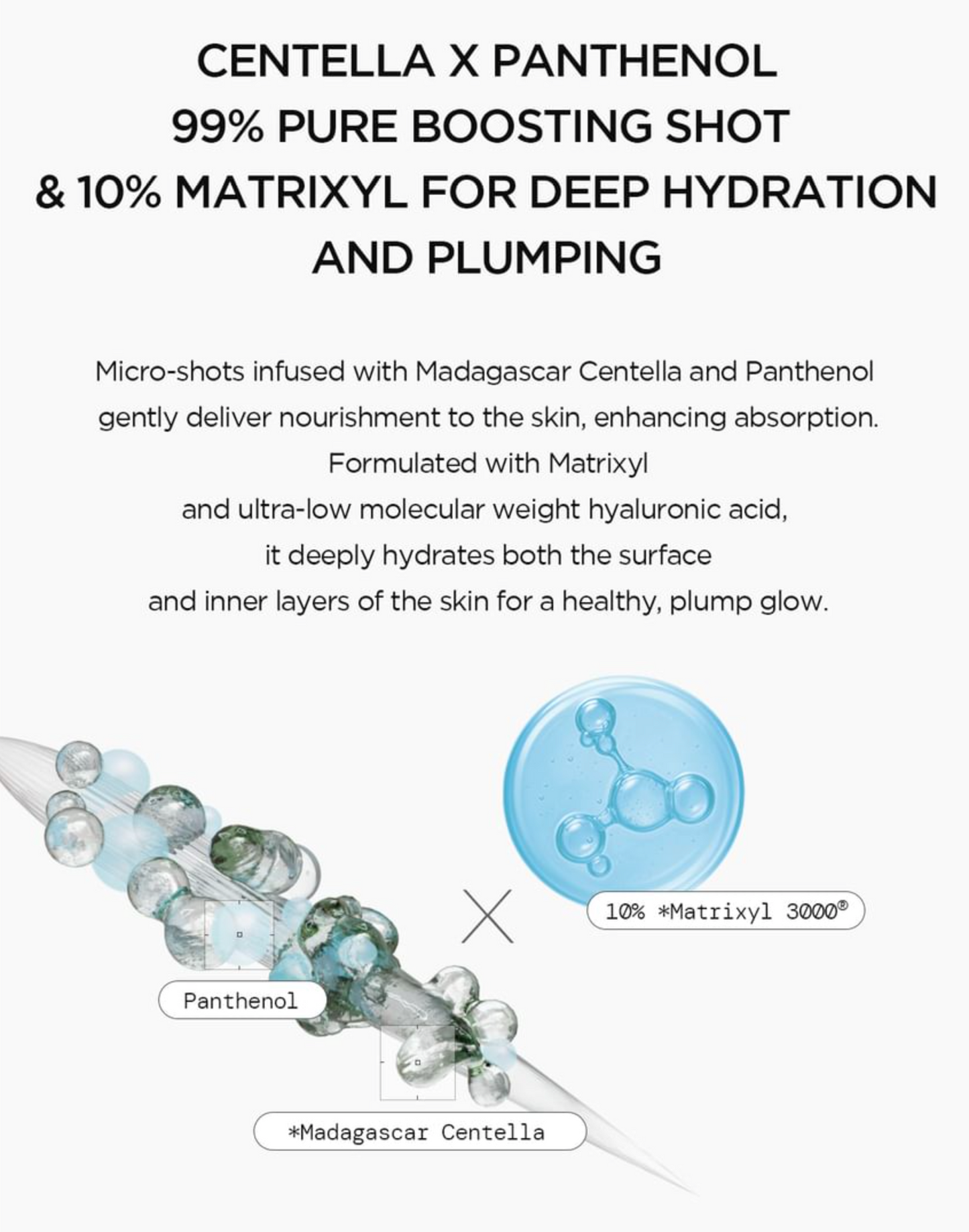 SKIN 1004 Madagascar Centella Matrixyl 10 Boosting Shot Ampoule 30ml