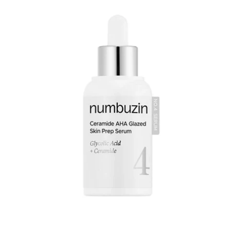 numbuzin No.4 Ceramide AHA Glazed Skin Prep Serum 30ml
