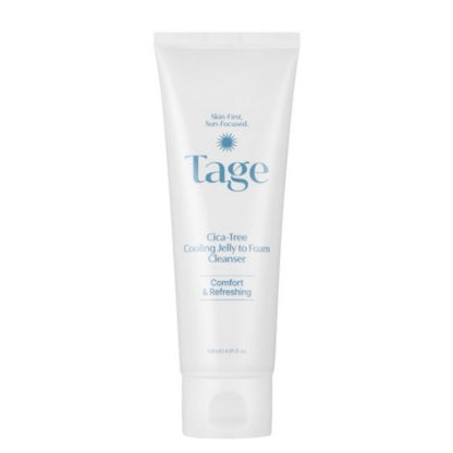 Tage CICA-TREE COOLING JELLY TO FOAM CLEANSER 120ml