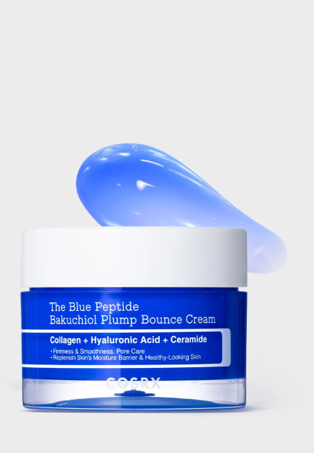 COSRX The Blue Peptide Bakuchiol Plump Bounce Cream 50ml