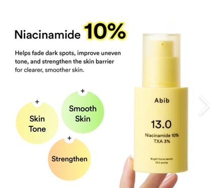 Abib Bright Force Serum 13.0 Pump 30ml